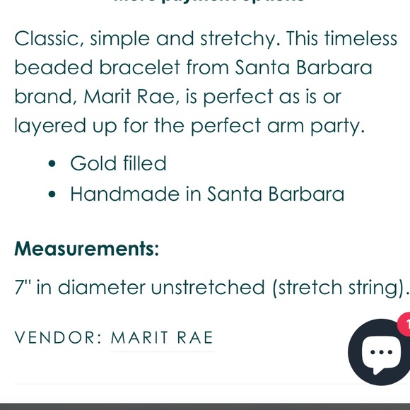 (2) Small Bead Stretch Bracelet - 3mm Bead - Picture 11 of 11